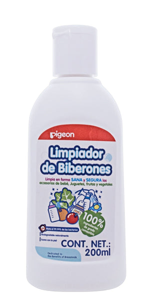 12983 LIMPIADOR LIQUIDO DE BIBERONES 200 ML PIGEON